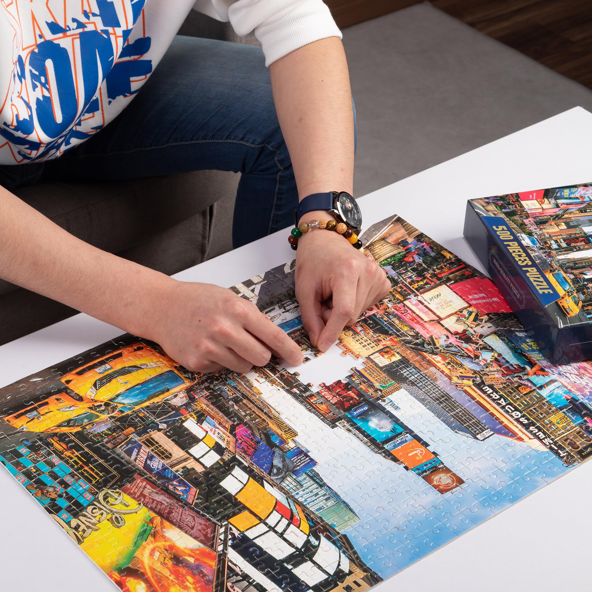 Amazon.com: 500 Piece Jigsaw Puzzles for Adults, New York City